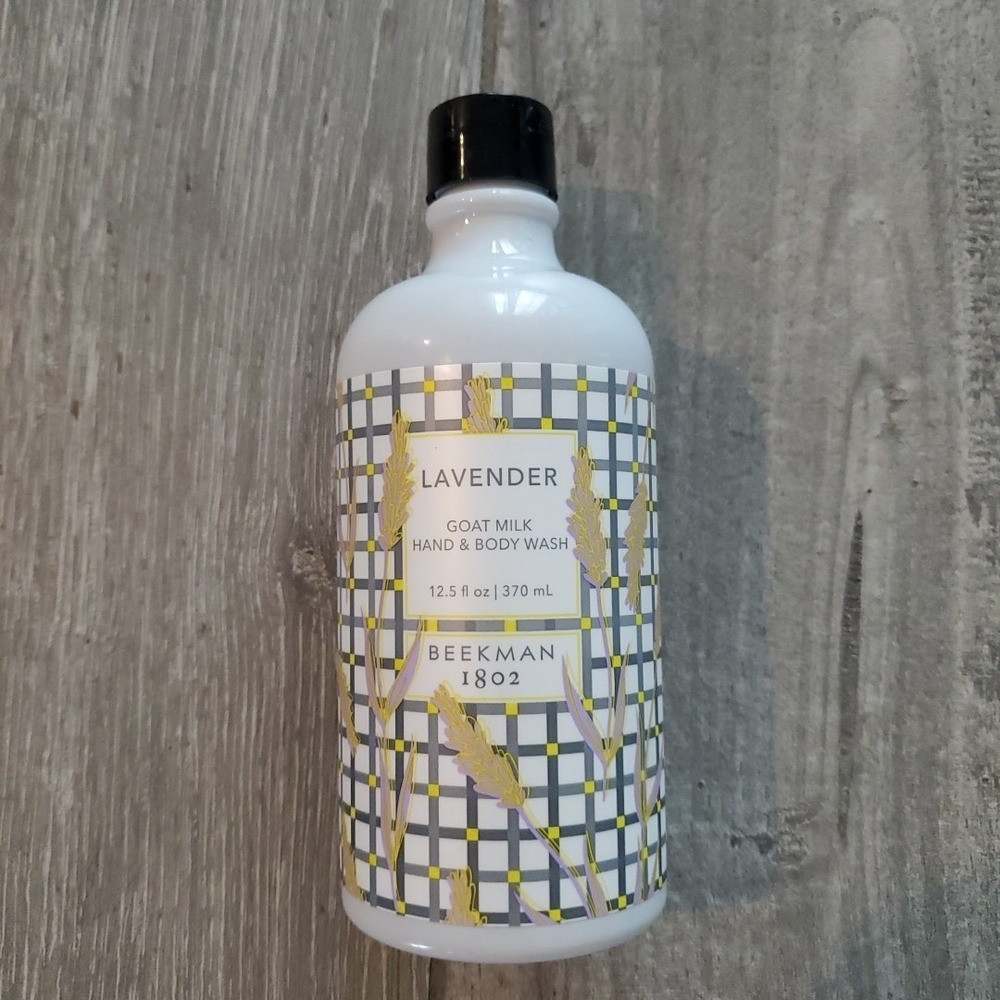 Beekman 1802 Lavender Goat Milk Hand & Body Wash 12.5 oz 370mL NEW